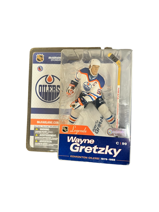 2004 McFarlane Toys Wayne Gretzky Edmonton Oilers Action Figure