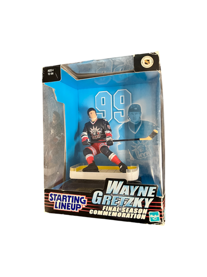 1999 Hasbro Starting Lineup Wayne Gretzky New York Rangers Action Figure