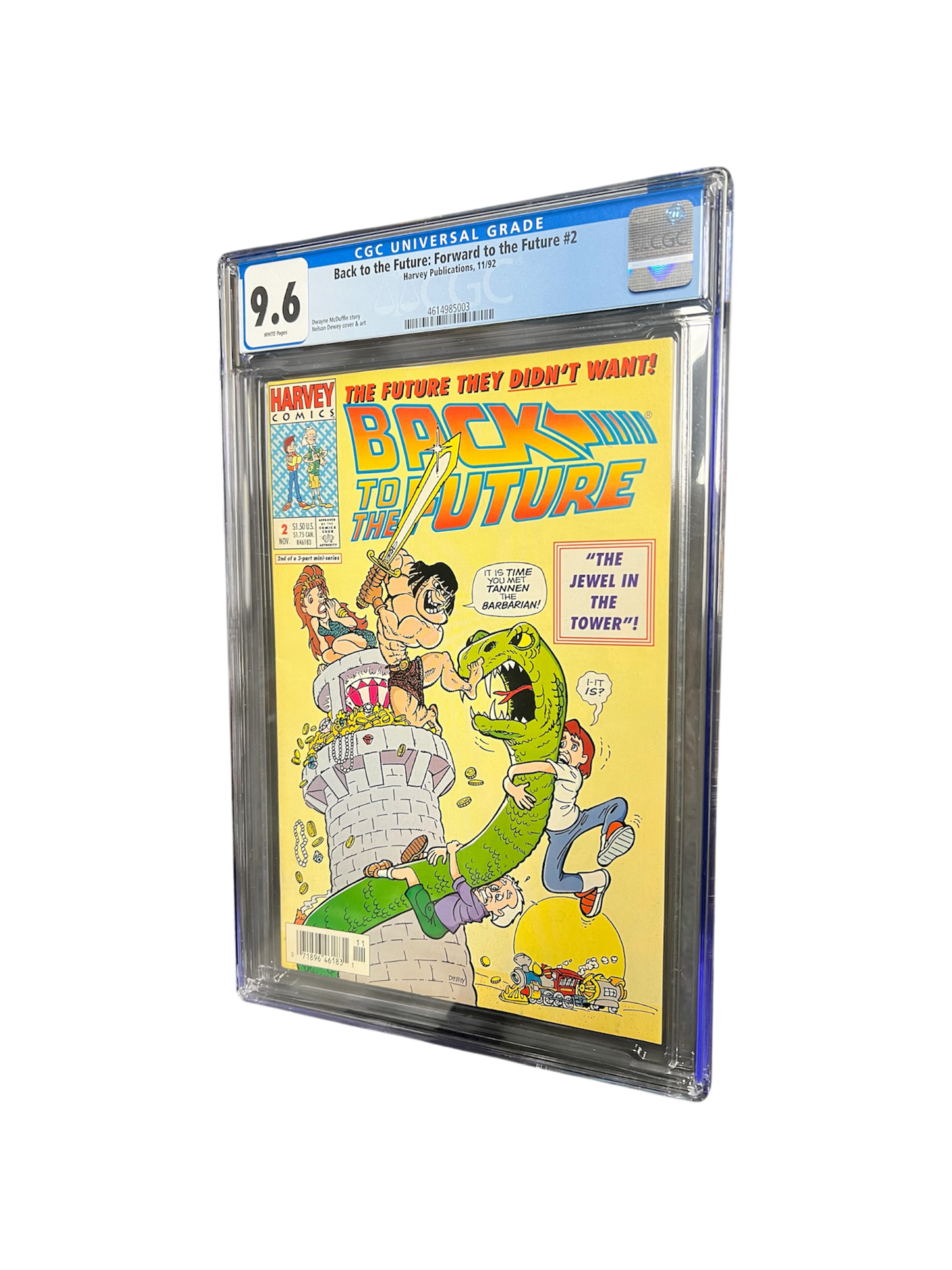1992 Harvey Comics CGC graded Back to the Future Comic Book