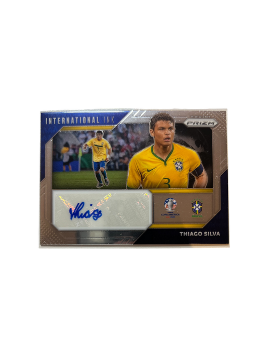 2024 Panini Prizm Thiago Silva AUTO card