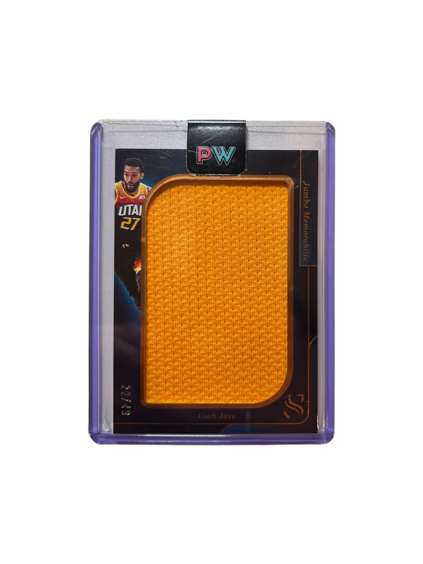2024 Panini Silhouette Rudy Gobert JUMBO PATCH /49 card