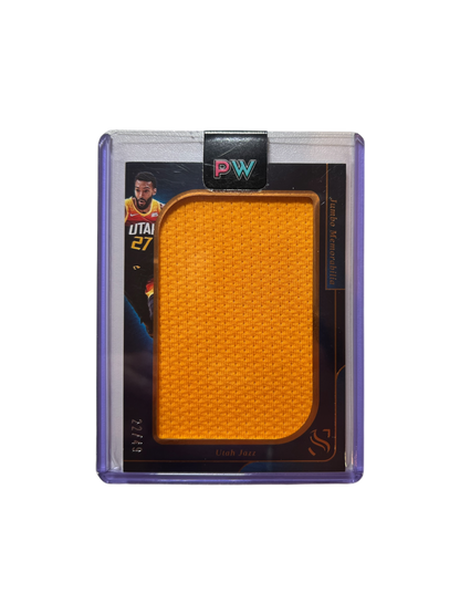 2024 Panini Silhouette Rudy Gobert JUMBO PATCH /49 card