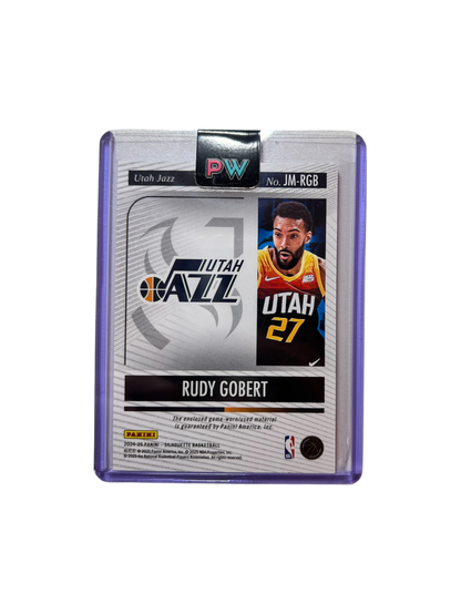 2024 Panini Silhouette Rudy Gobert JUMBO PATCH /49 card