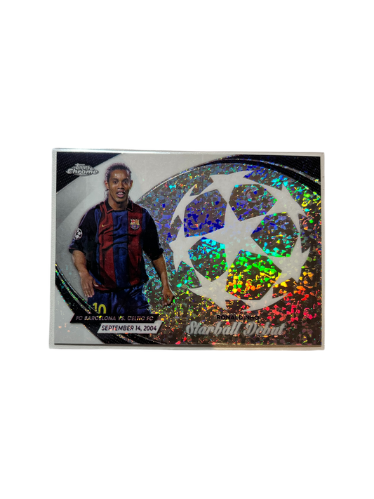 2024 Topps Chrome Ronaldinho card