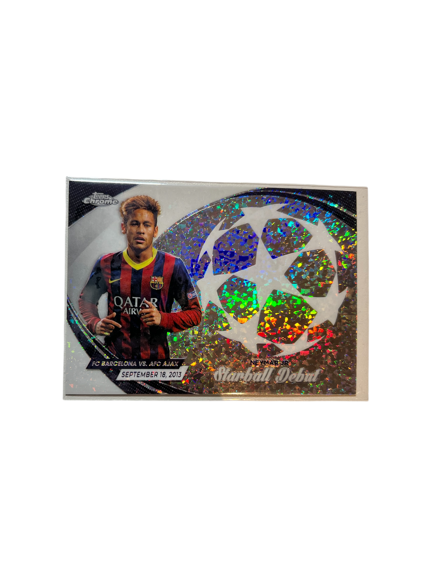 2024 Topps Chrome Neymar card