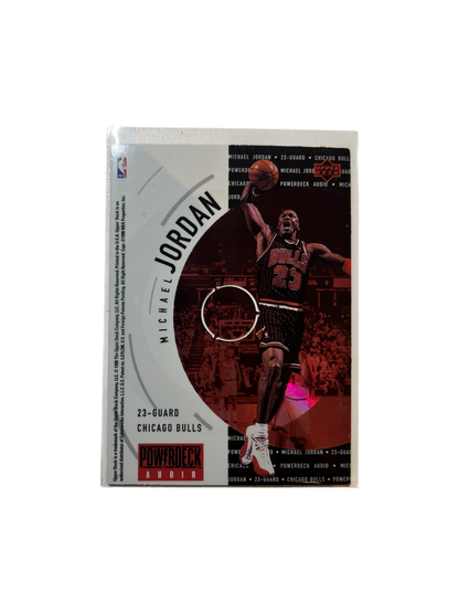 1998 Upper Deck Michael Jordan CD-ROM PowerDeck card