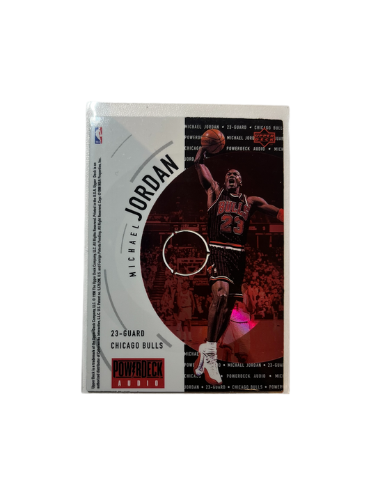 1998 Upper Deck Michael Jordan CD-ROM PowerDeck card