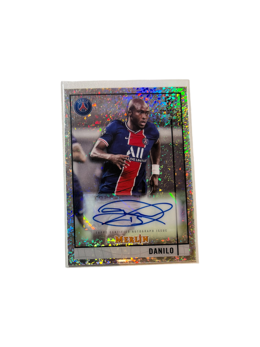2021 Topps Merlin Danilo AUTO /150 card