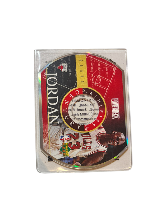 1999 Upper Deck Michael Jordan CD-ROM PowerDeck hologram card