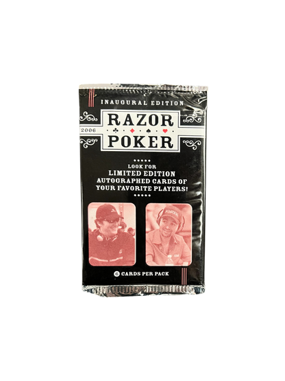 2006 Razor Poker Inaugural Edition pack