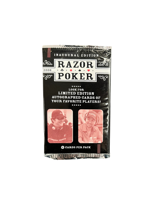 2006 Razor Poker Inaugural Edition pack