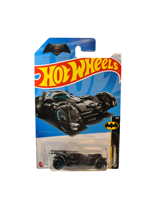 2021 Mattel Hot Wheels Batman vs Superman Batmobile Car Model