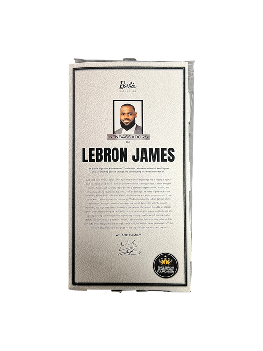 2025 Mattel Barbie Signature Edition LeBron James Kenbassador Ken Doll Action Figure