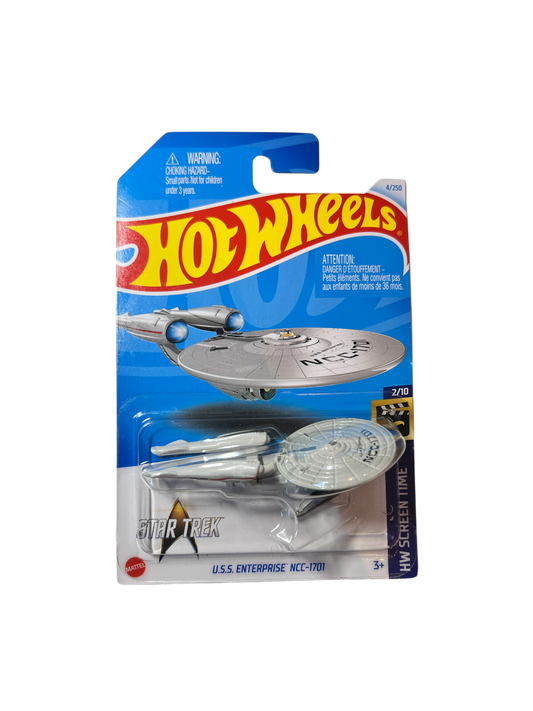 2021 Mattel Hot Wheels Star Trek USS Enterprise Car Model