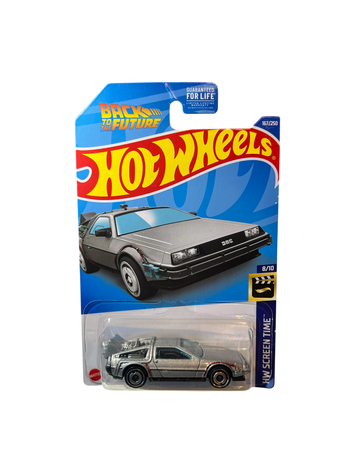 2021 Mattel Hot Wheels Back to the Future Dolorean Time Machine Car Model