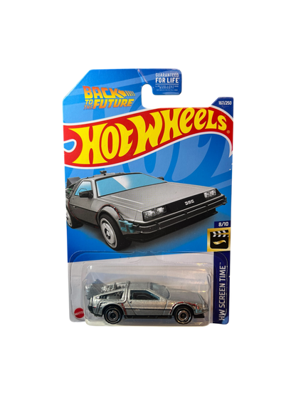 2021 Mattel Hot Wheels Back to the Future Dolorean Time Machine Car Model