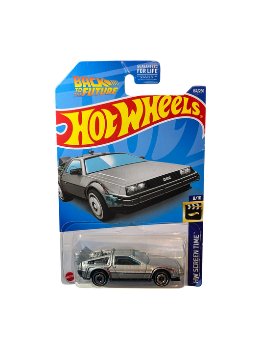 2021 Mattel Hot Wheels Back to the Future Dolorean Time Machine Car Model