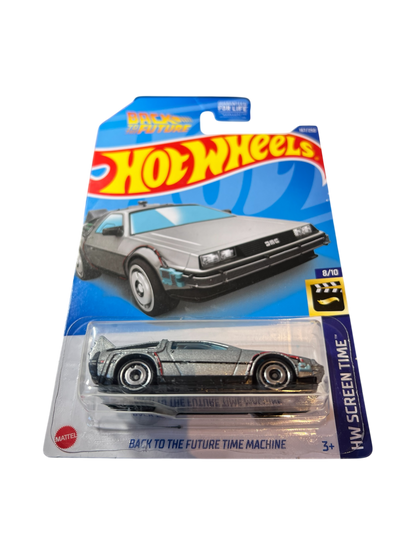 2021 Mattel Hot Wheels Back to the Future Dolorean Time Machine Car Model