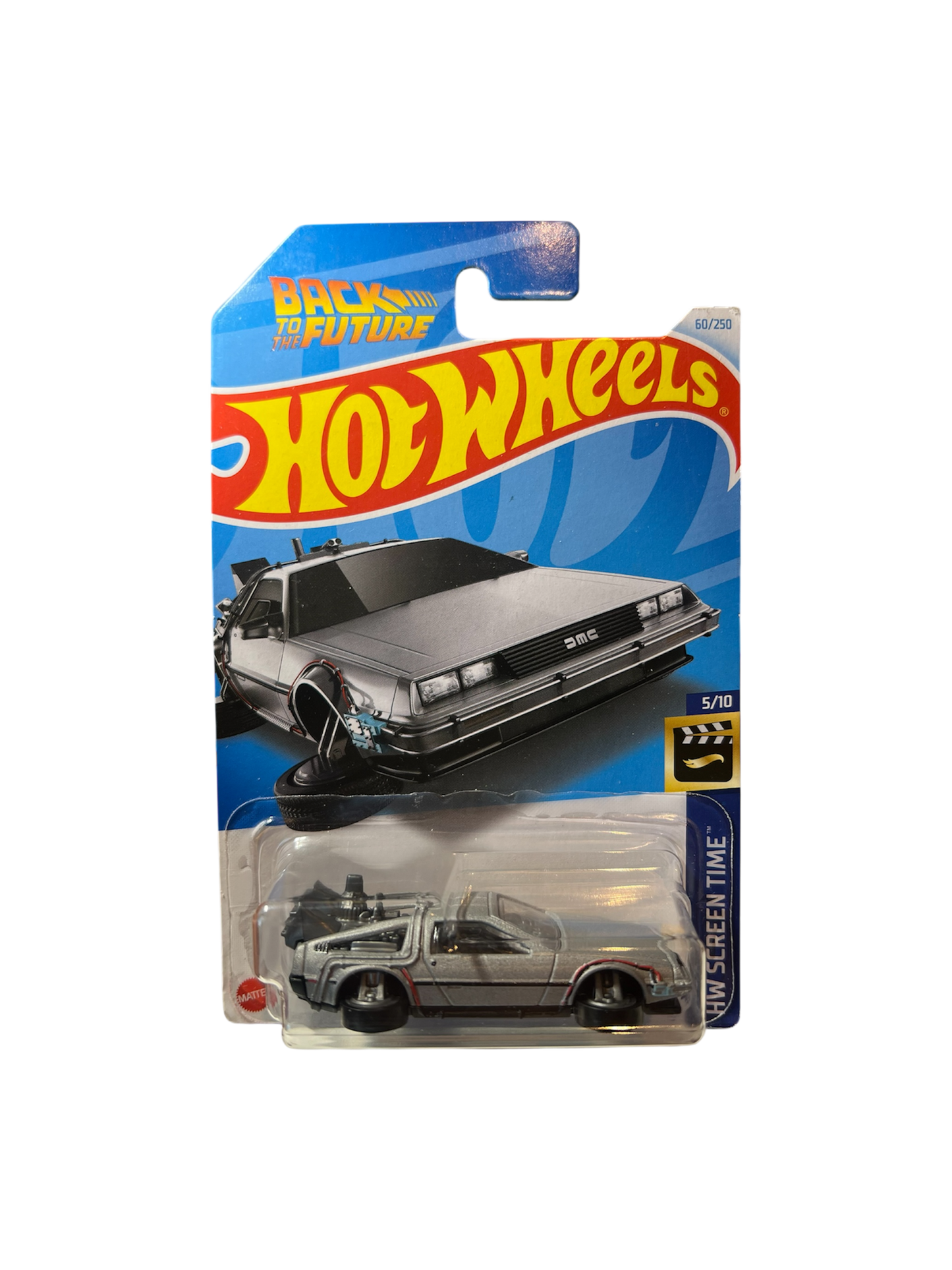 2021 Mattel Hot Wheels Back to the Future Dolorean Time Machine Hover mode Car Model