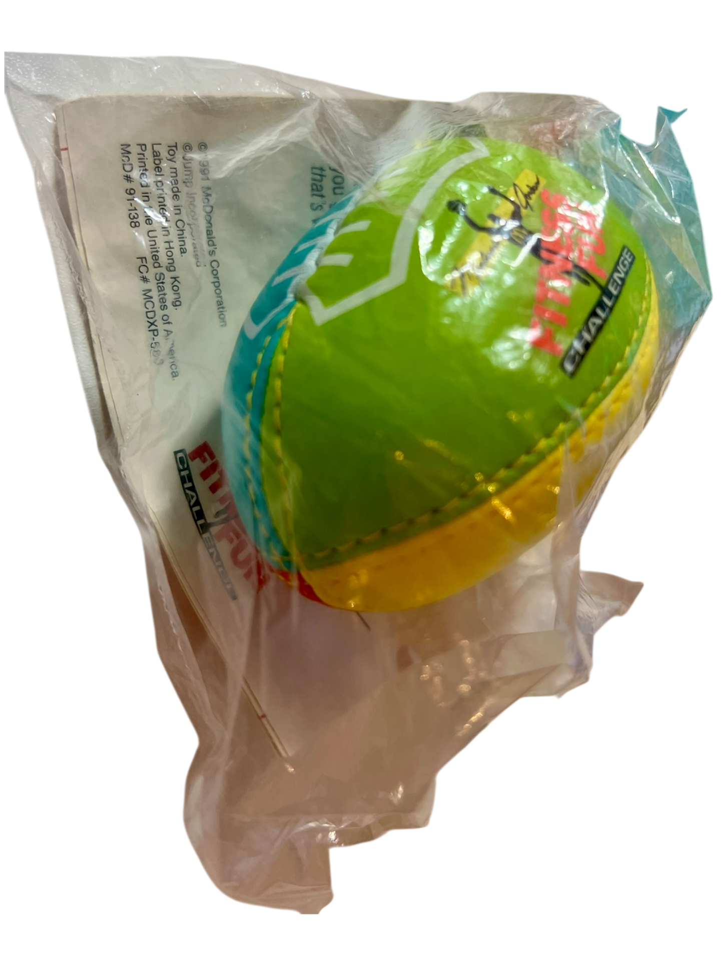 1991 McDonald's Happy Meal FULL SET Michael Jordan Fitness Fun Toys (SEALED)