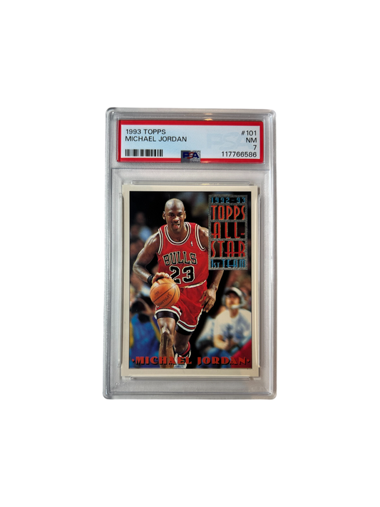 1993 Topps Michael Jordan #101 PSA Card