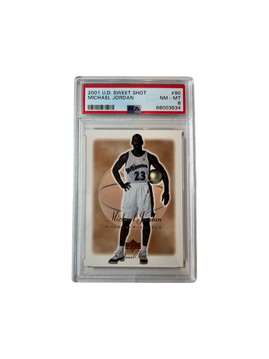 2001 Upper Deck Sweet Shot Michael Jordan #90 PSA Card