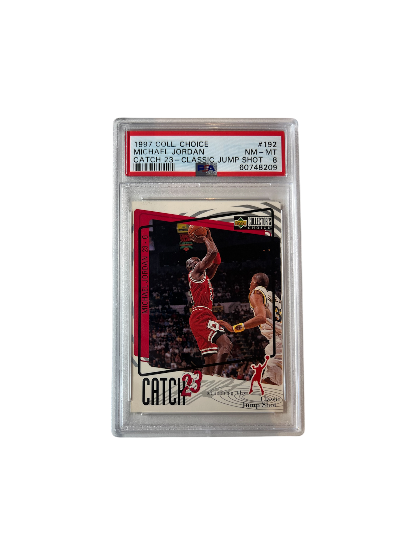 1997 Upper Deck Collector's Choice Michael Jordan #192 PSA Card
