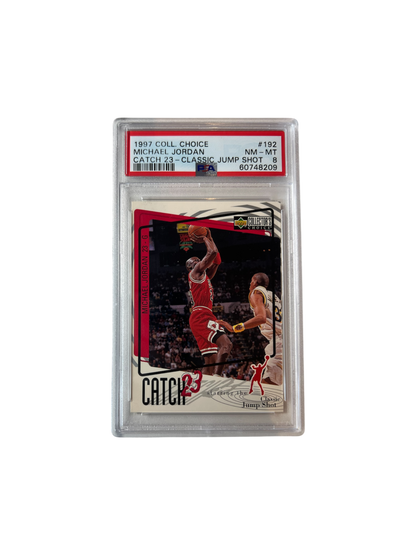 1997 Upper Deck Collector's Choice Michael Jordan #192 PSA Card