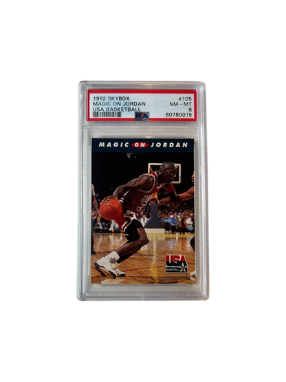 1992 Skybox USA Basketball Michael Jordan #105 PSA Card