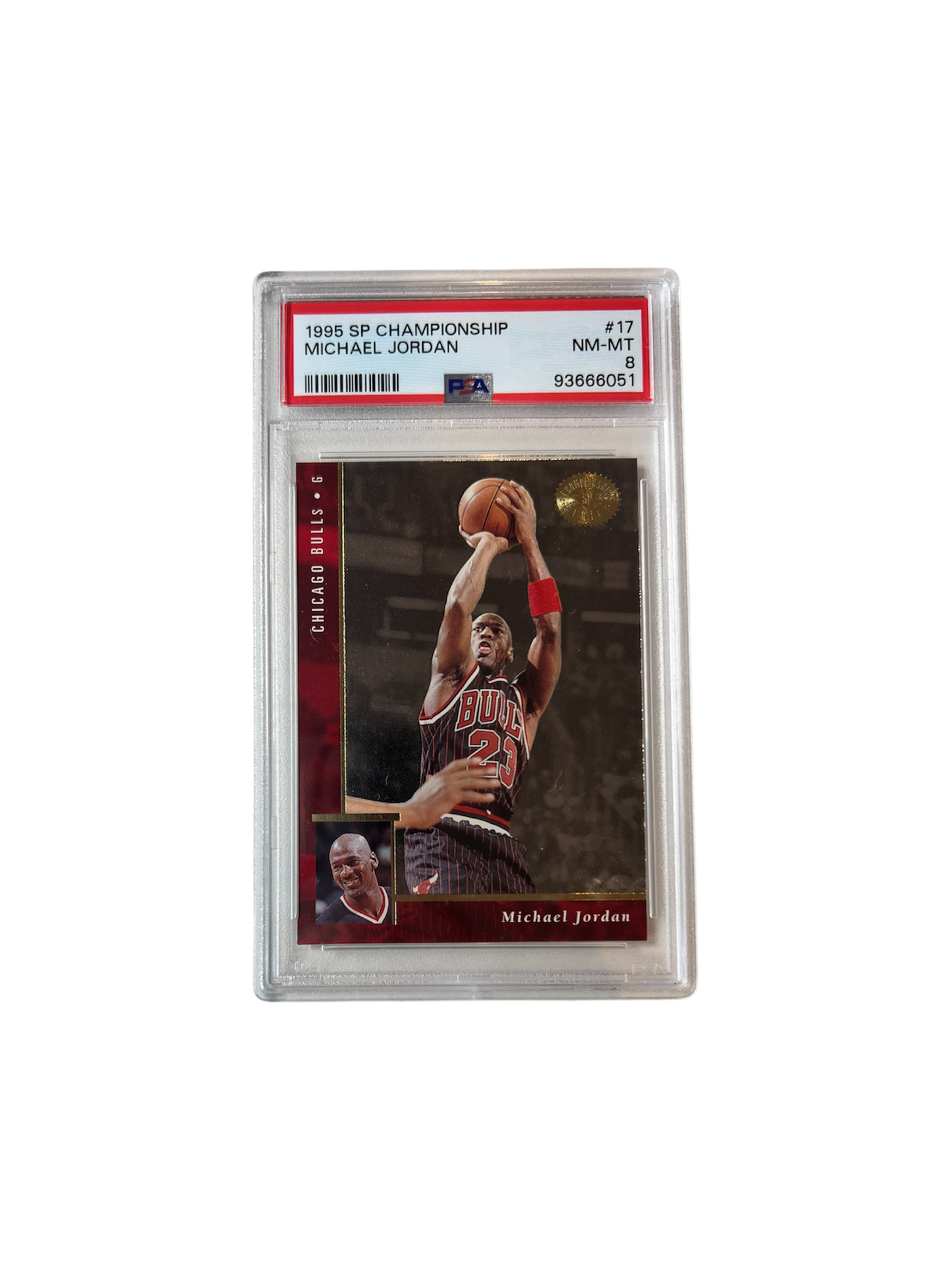 1995 Upper Deck SP Championship Michael Jordan #17 PSA Card