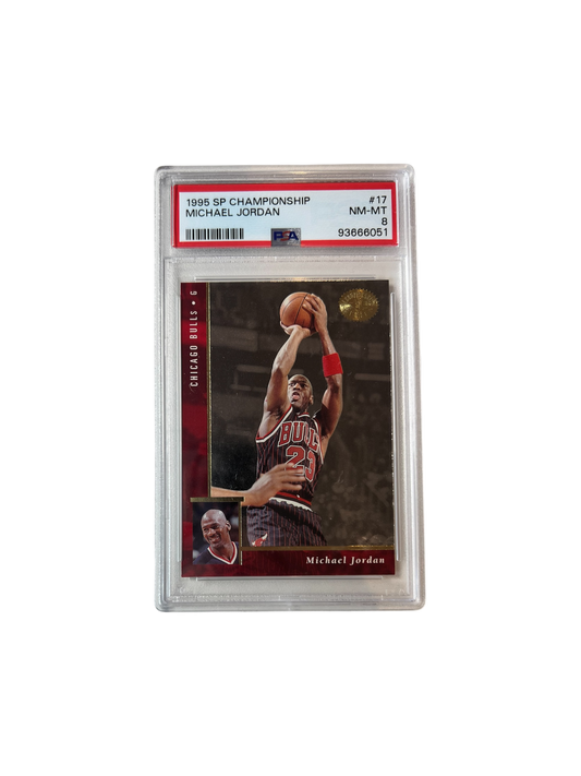 1995 Upper Deck SP Championship Michael Jordan #17 PSA Card