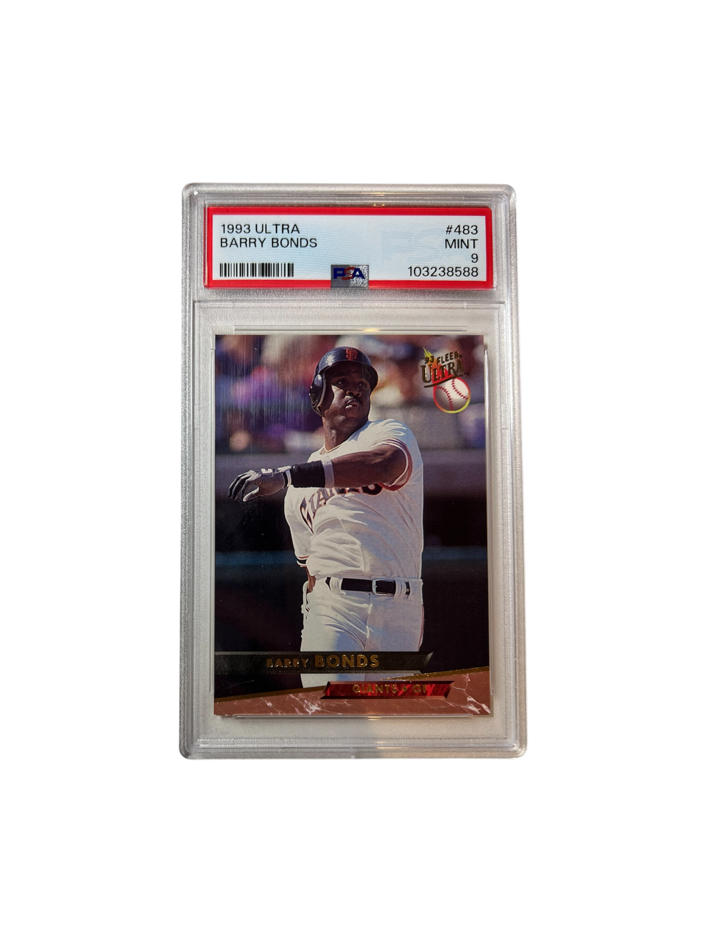 1993 Fleer Ultra Barry Bonds PSA Card