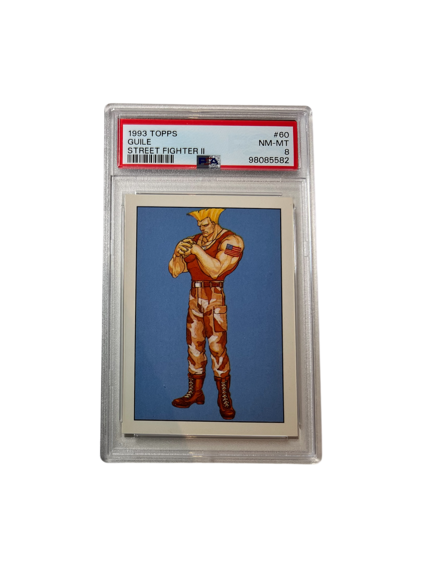 1993 Topps Street Fighter II #60 PSA Card