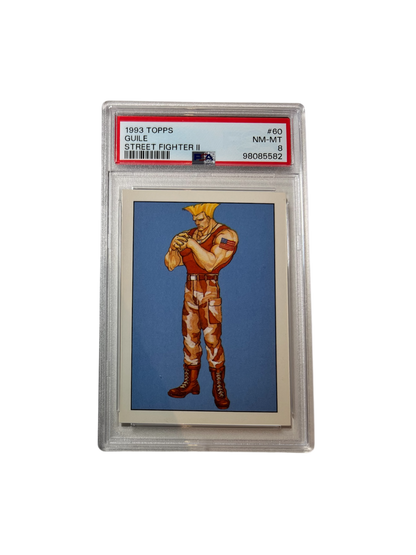 1993 Topps Street Fighter II #60 PSA Card