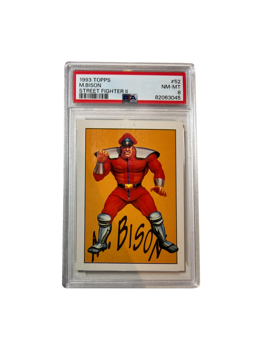 1993 Topps Street Fighter II #52 PSA Card
