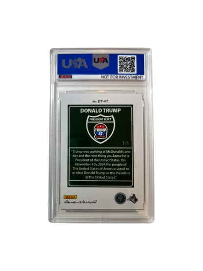 2024 Presidential Donald Trump DOWNTOWN USA Card