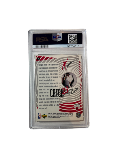 1997 Upper Deck Collector's Choice Michael Jordan #187 PSA Card