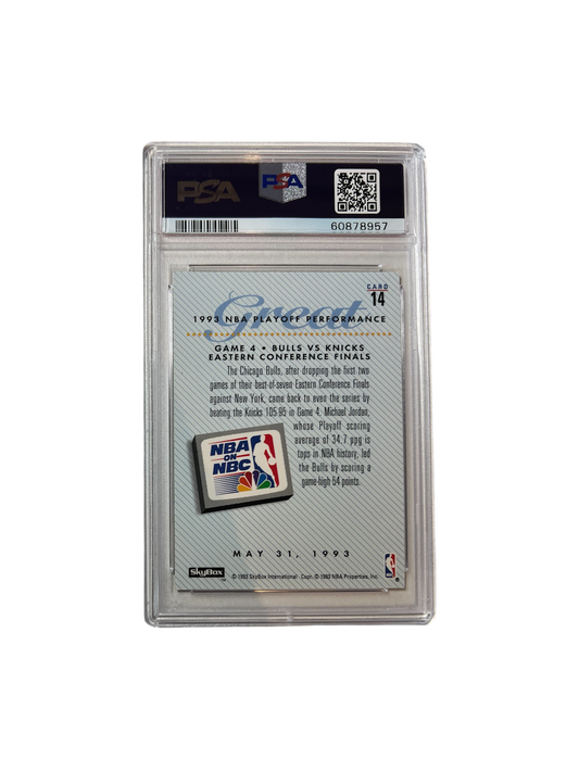 1993 Skybox Premium Michael Jordan #14 PSA Card