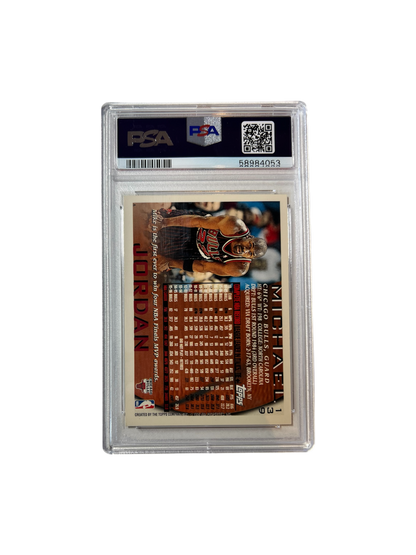 1996 Topps Michael Jordan #139 PSA Card
