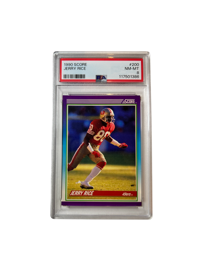 1990 Score Jerry Rice 49ers PSA Card