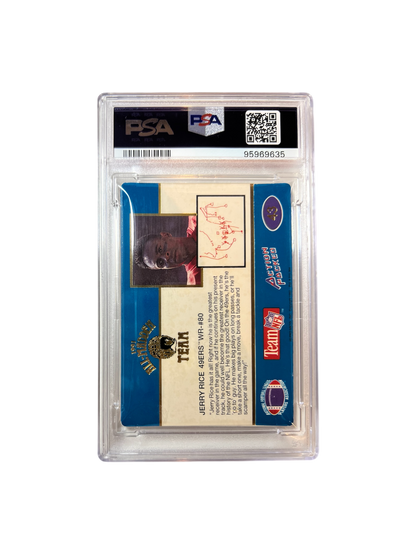 1991 Action Packed Jerry Rice 49ers #43 PSA Card