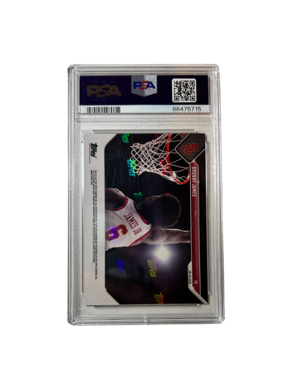 2019 Panini Prizm LeBron James PSA Card