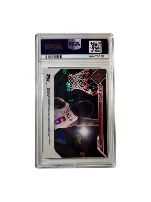 2019 Panini Prizm LeBron James PSA Card