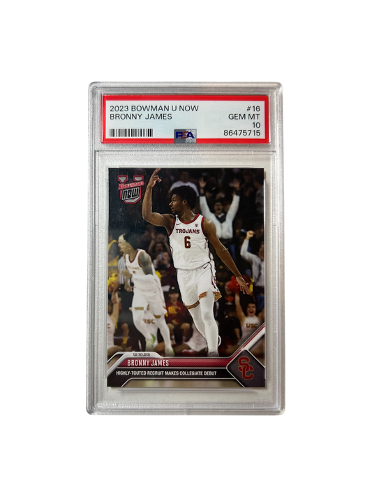 2019 Panini Prizm LeBron James PSA Card