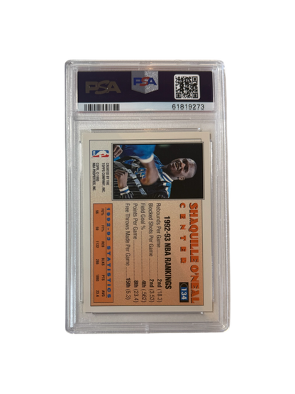 1995 Skybox Premium Shaquille O'Neal Shaq Talk PSA Card