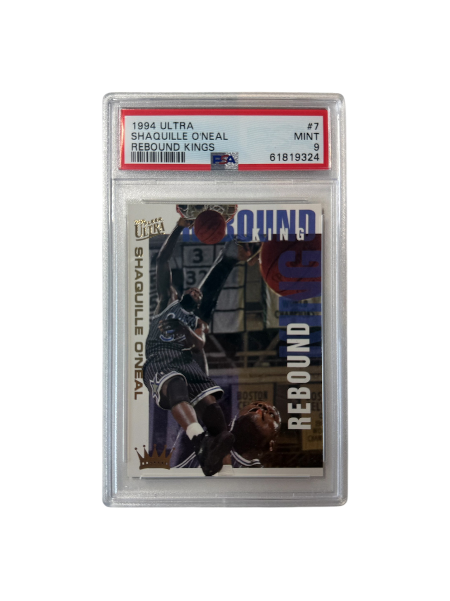 1995 Skybox Premium Shaquille O'Neal Shaq Talk PSA Card