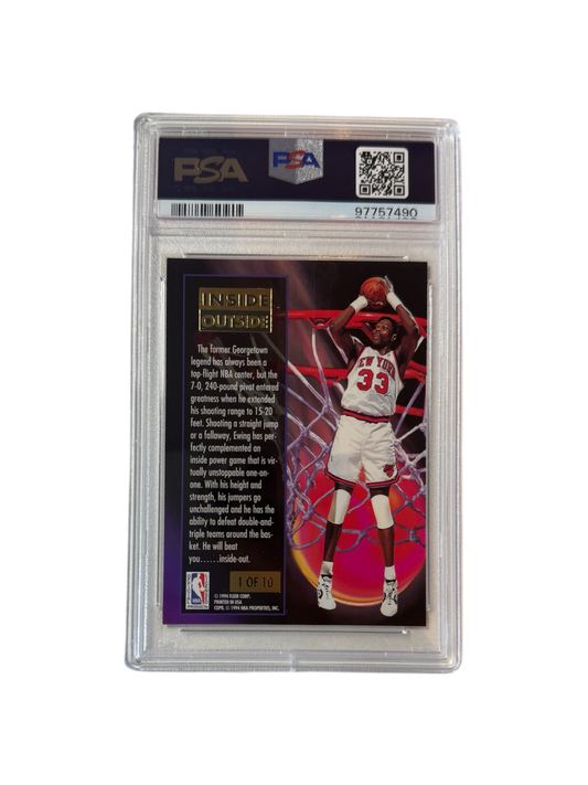 1995 Skybox Premium Shaquille O'Neal Shaq Talk PSA Card