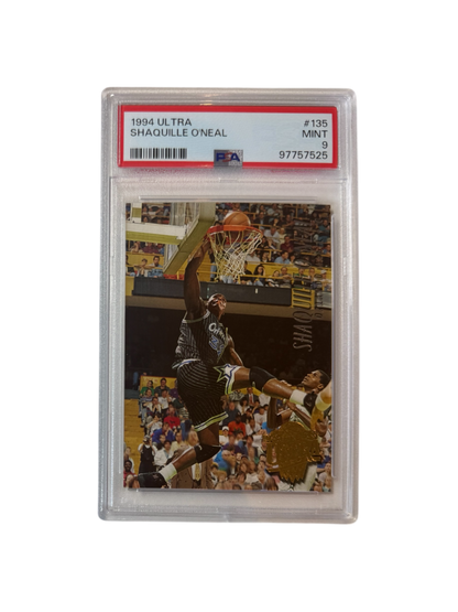 1995 Skybox Premium Shaquille O'Neal Shaq Talk PSA Card