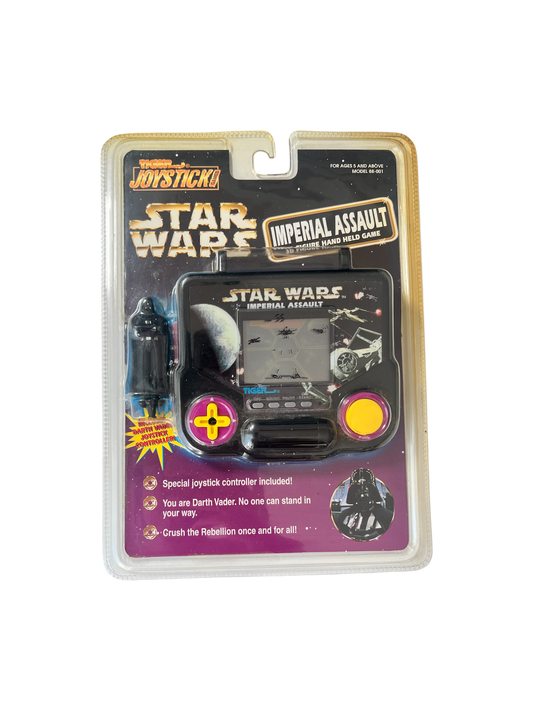 1997 Tiger Electronics Joystick Star Wars Imperial Assault Handheld Game