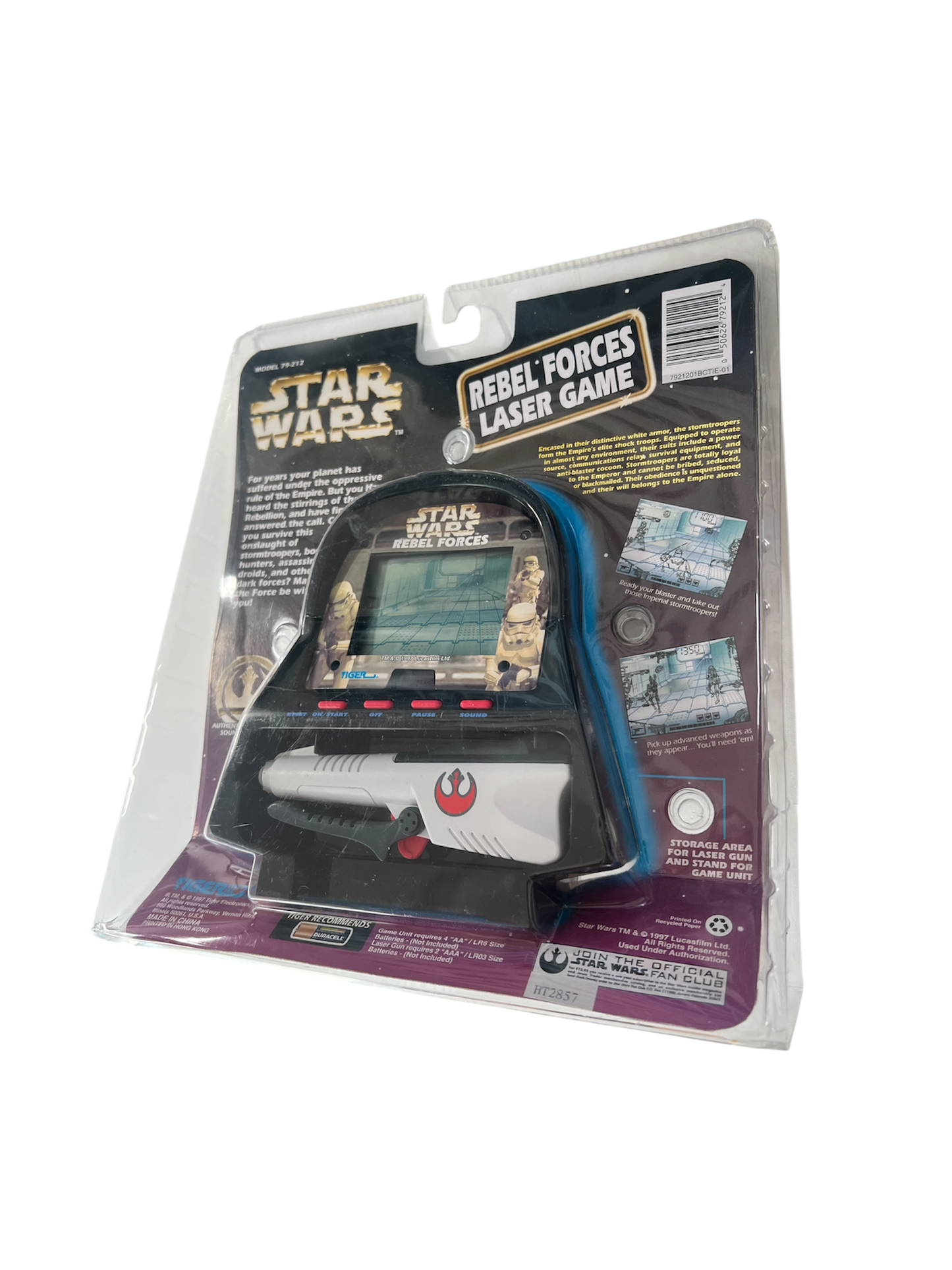 1997 Tiger Electronics Star Wars Rebel Forces Laser Game Handheld Game